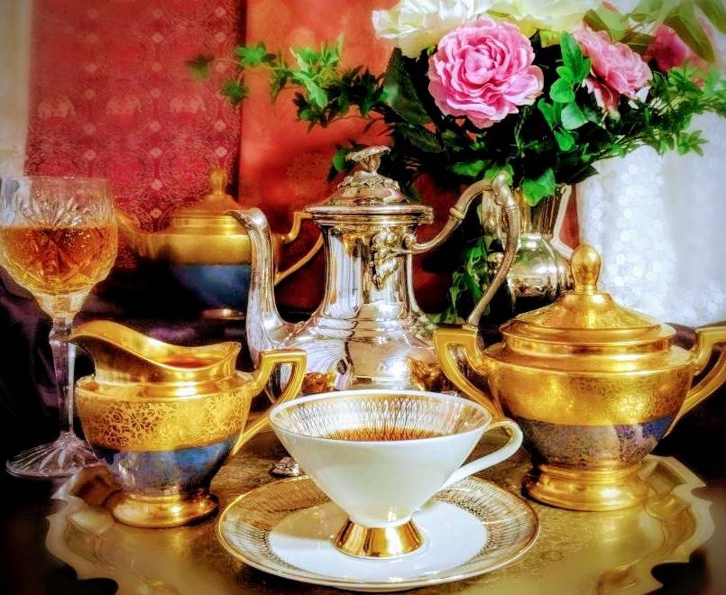 英国式お茶会 有馬明治堂 紅茶色の人生模様 映画の中のイギリス人 ガーデンズシネマ