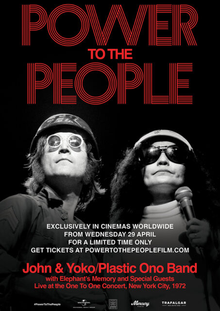 パワー・トゥ・ザ・ピープル：ジョン＆ヨーコ・ライヴ・イン・NYC